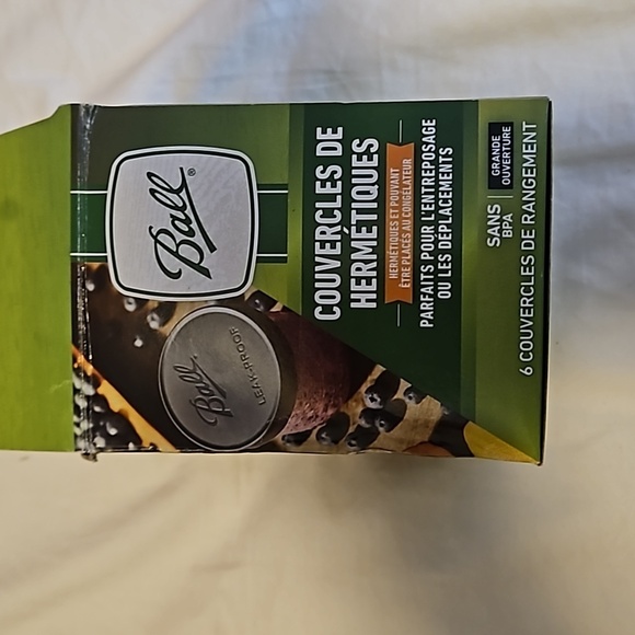 🪅 Ball Mason Jar Lid 6 Count - Picture 1 of 3